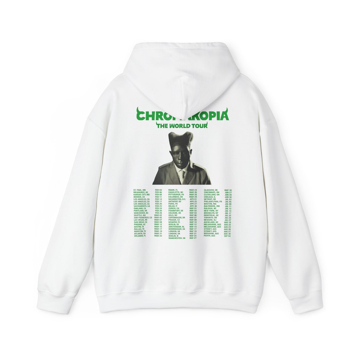 CHROMAKOPIA MERCH - CHROMAKOPIA WHITE TOUR HOODIE