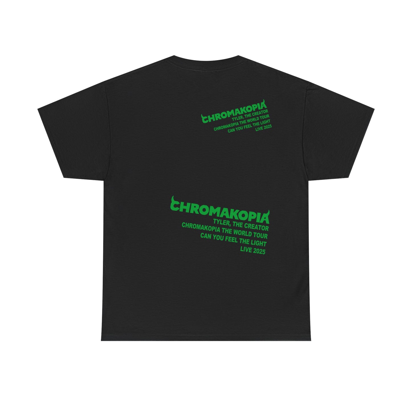 CHROMAKOPIA MERCH - CHROMAKOPIA TYLER FACE BLACK TEE