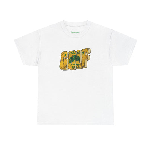 CHROMAKOPIA MERCH - GOLF OAKLAND WHITE T-SHIRT