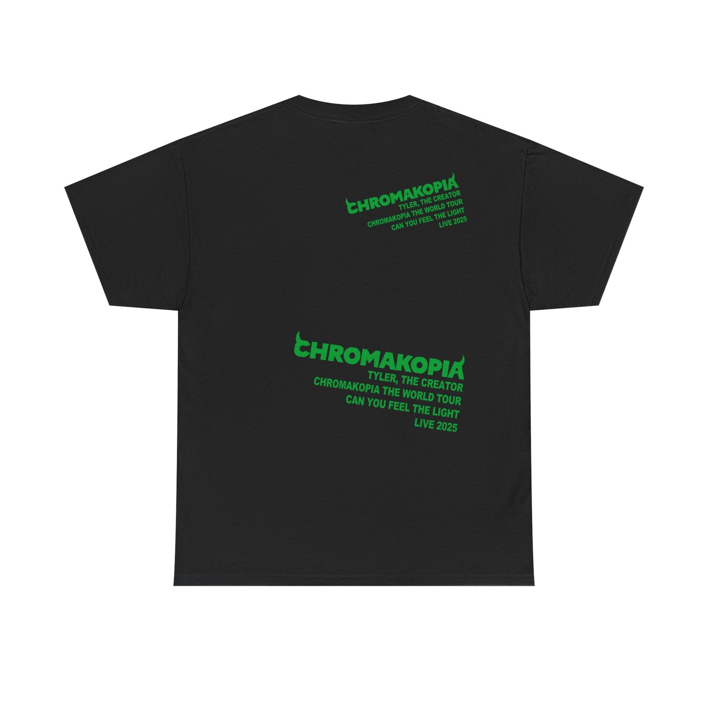 CHROMAKOPIA MERCH - CHROMAKOPIA TYLER FACE BLACK TEE