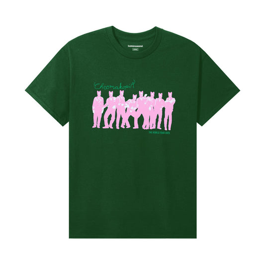 CHROMAKOPIA MERCH - CHROMAKOPIA DANCING TEE GREEN T-SHIRT